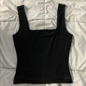 Square neck tank top